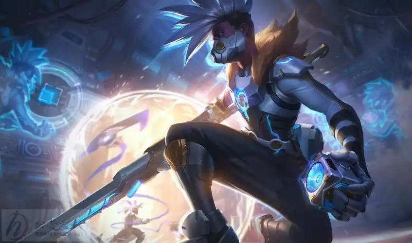 矩阵屏lol未来战士为何只有ez是终究皮肤区别的不止是特效