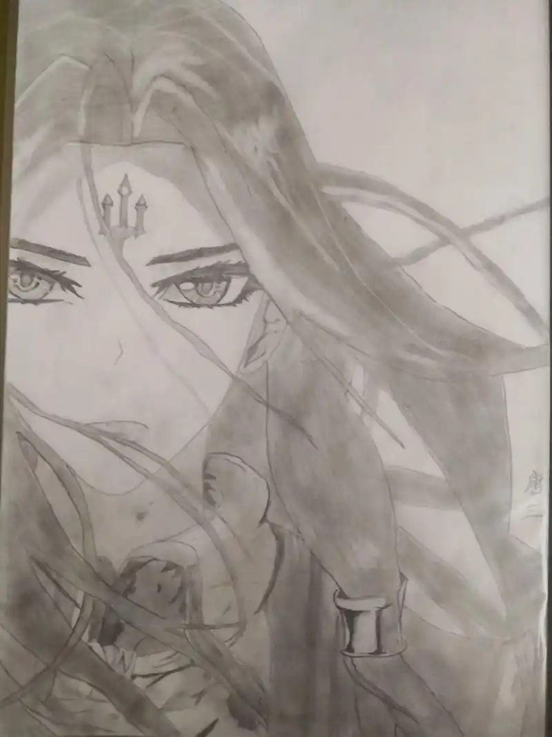 自己画的唐三小舞   @96britney.&辞梦95