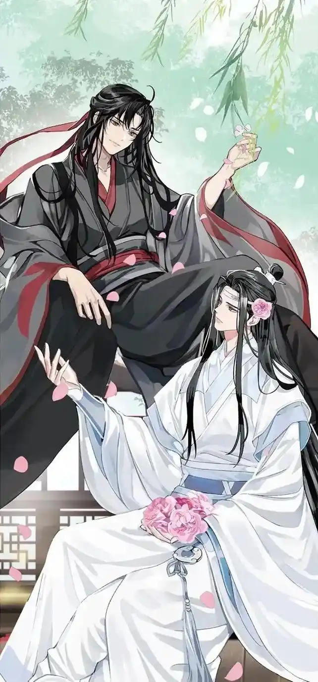 忘羡 #魔道祖师  最喜欢的几张忘羡图 - 抖音