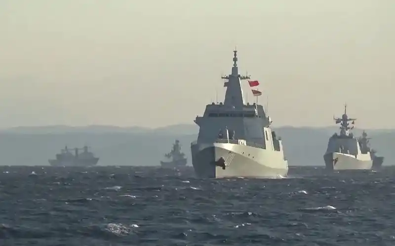 牢不可破的联盟-中俄"海上联合-2021"联合军事演习