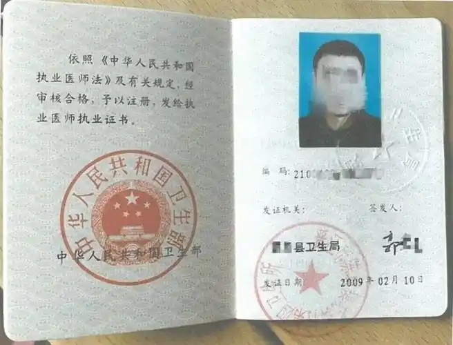 《医师资格证书》王某的《医师资格证书》,《医师执业证书》其本人的