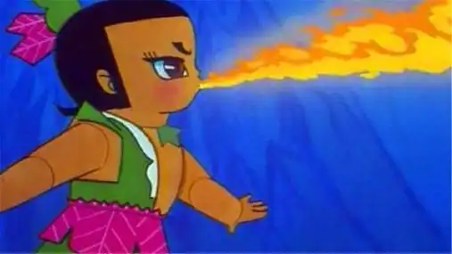 水娃火娃简笔画