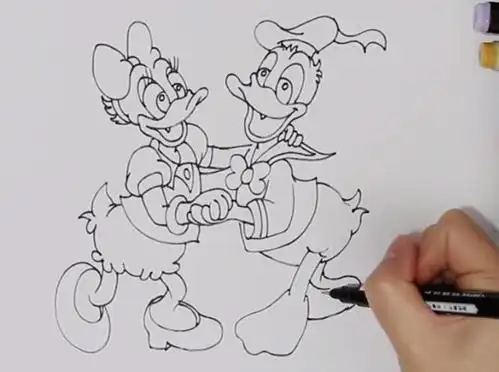 黛丝公主简笔画