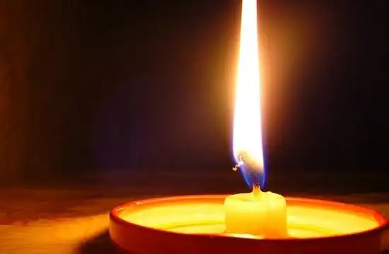 唯美的烛光图片