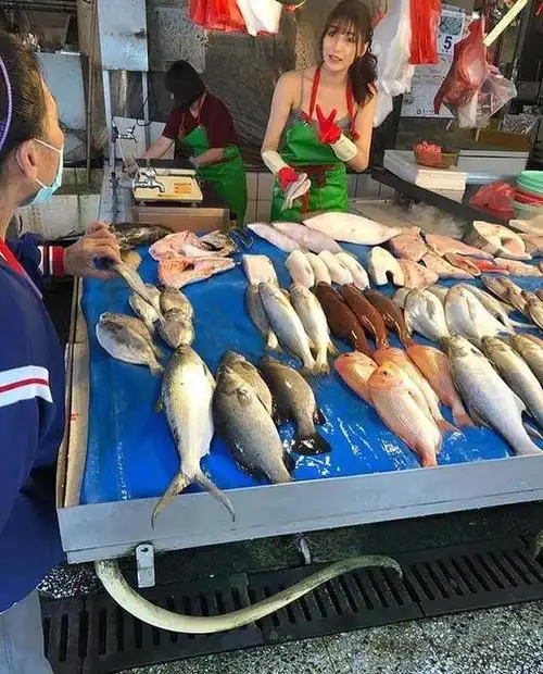 爱国人士便买了条鱼