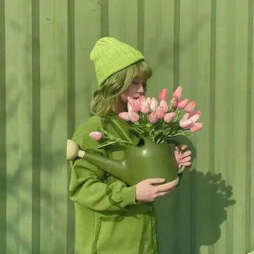 2023高清养眼绿色清新情侣头像_情侣头像_我要个性网