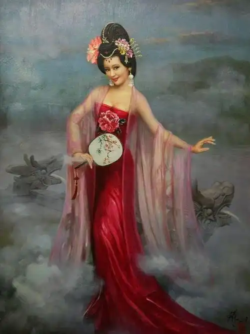 著名画家刘宇一笔下的中国经典人物油画欣赏