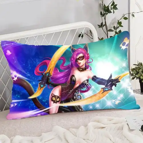 花仟陌王者荣耀妲己抱枕定制双面含芯办公室学生午睡长枕头男女生日