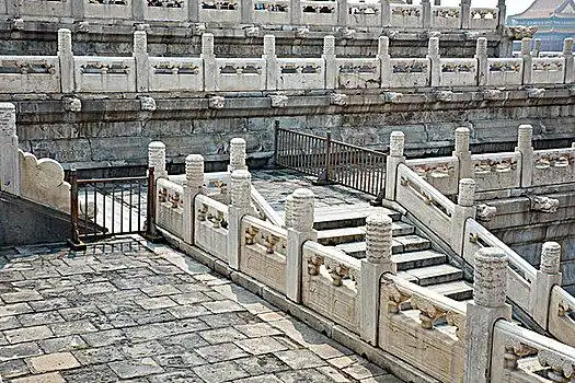 故宫里的汉白玉栏