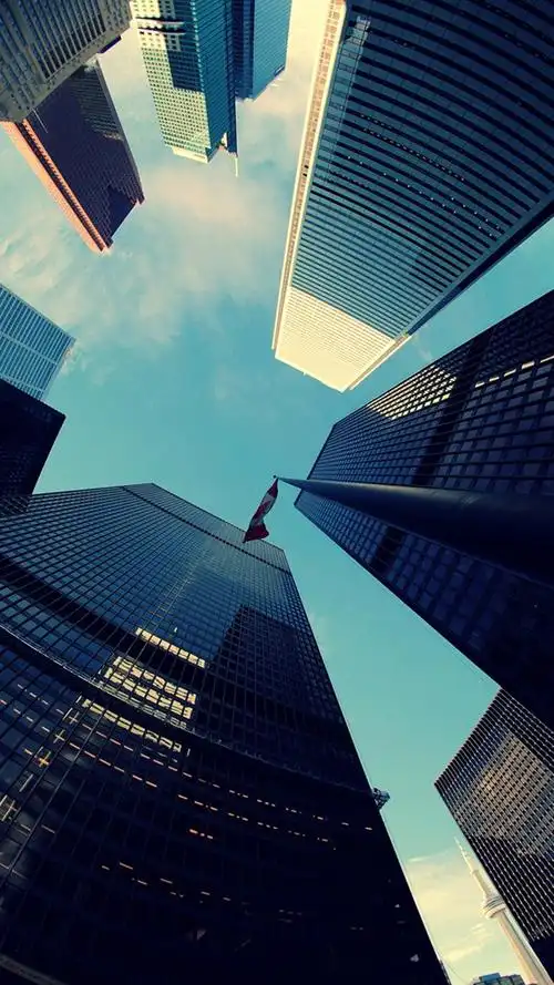 摩天大楼仰视景观