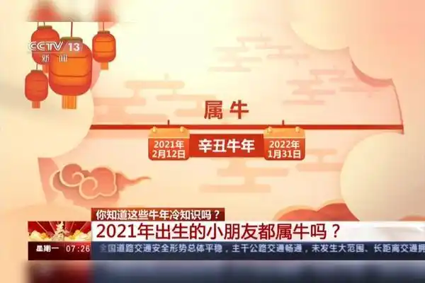 你知道这些牛年冷知识吗2021年出生的小朋友都属牛吗