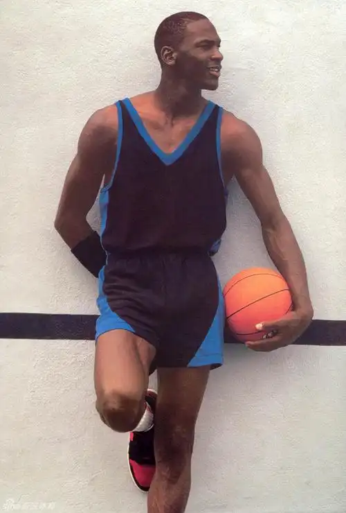 乔丹新秀赛季珍藏照片