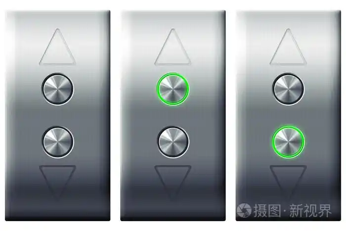 电梯控制面板按钮
