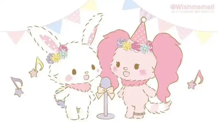 sanrio三丽鸥wishmemell许愿兔大耳狗壁纸