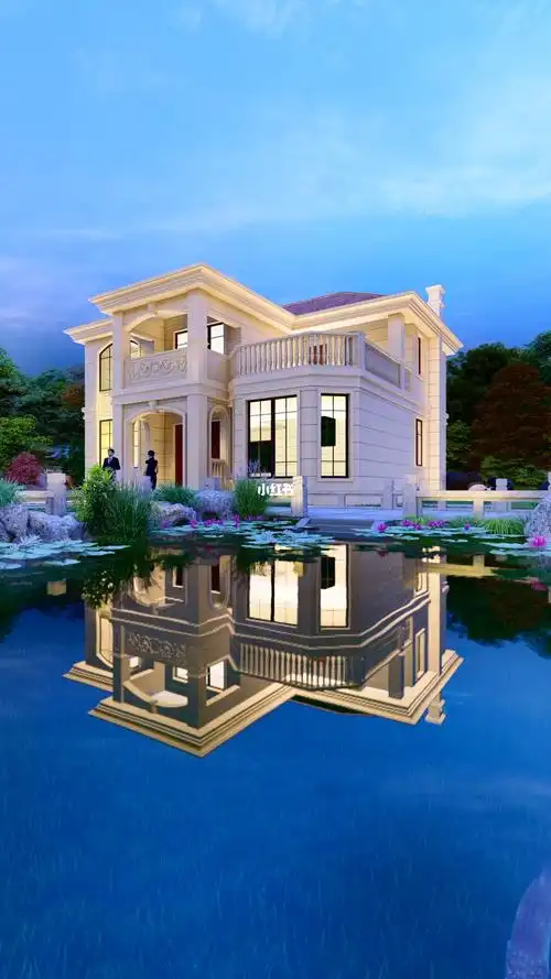 欧式二层小别墅占地149平