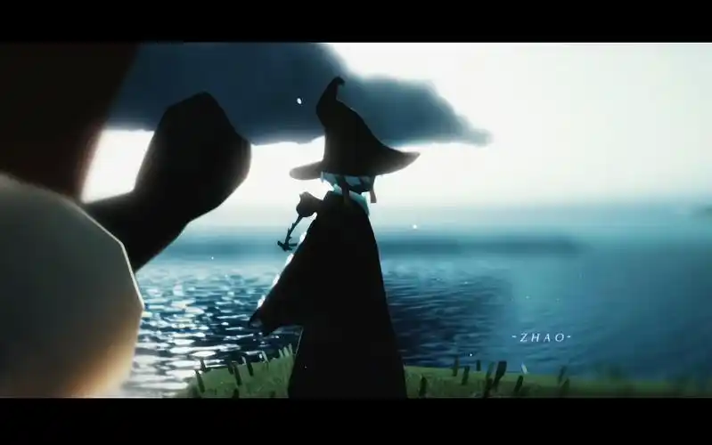 "你回来了……"光遇巫师.