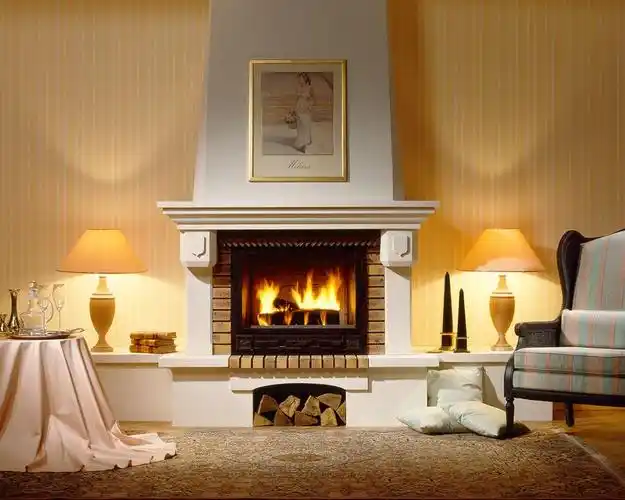 你说外国人在客厅中设计个壁炉真的能取暖吗