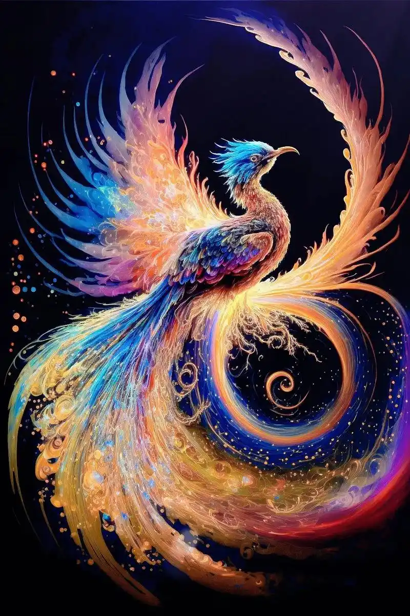 凤凰台上凤凰游,凤去台空江自流,抖音搜#清风壁纸小程序,输入 - 抖音