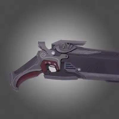 守望先锋 cos道具 死神cosplay武器地狱火霰弹枪 现货 不可发射