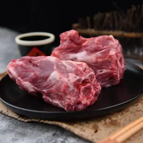 冷鲜羔羊羊脖阿牧特原切羊脖羊脖子炖煮煲汤内蒙羊肉羊肉批发小肥羊肉