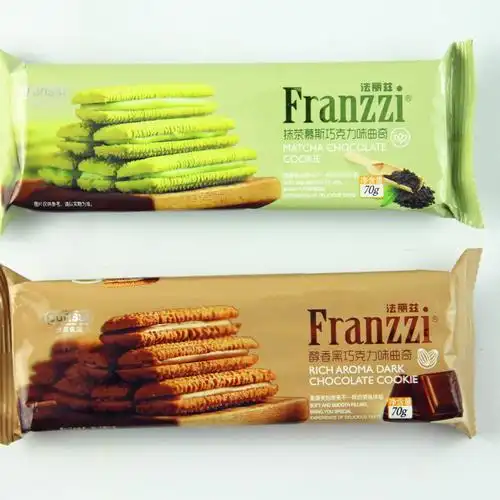 法丽兹巧克力曲奇饼干70g 夹心饼 口口顺滑 美味佳肴