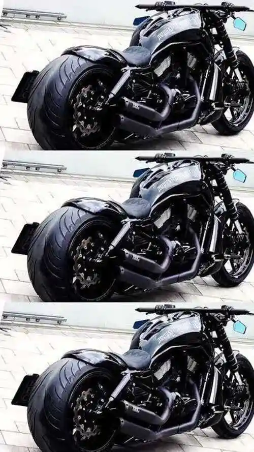 哈雷戴维森—夜路德改装,这升降你爱了吗,无法抗拒的暴力美学