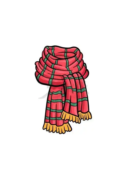 围巾怎么画?怎样才能画好围巾?