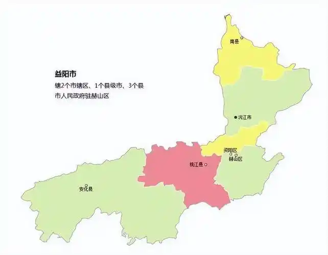 益阳市的区划调整湖南省的第10大城市为何有6个区县