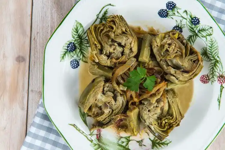 朝鲜蓟,朝鲜蓟炒洋葱健康素食