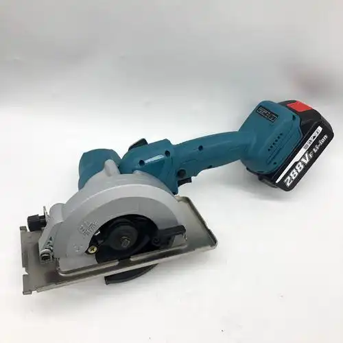 5寸无刷电圆锯迷你锯45度手提锯单手锯云石机锂电切割机充电电锯