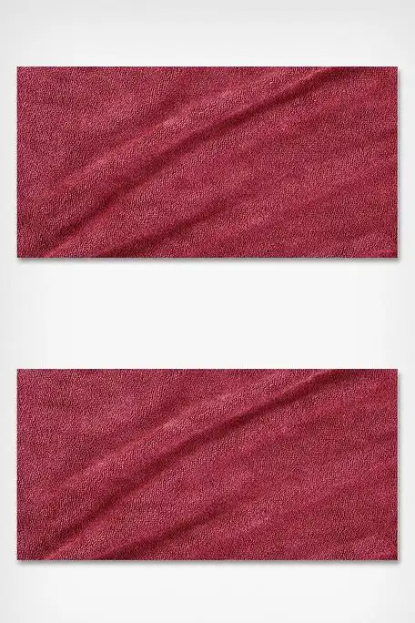 纤维深红色面料珊瑚绒