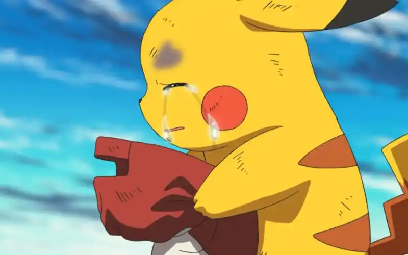 看到皮卡丘哭了比杀了我都难受