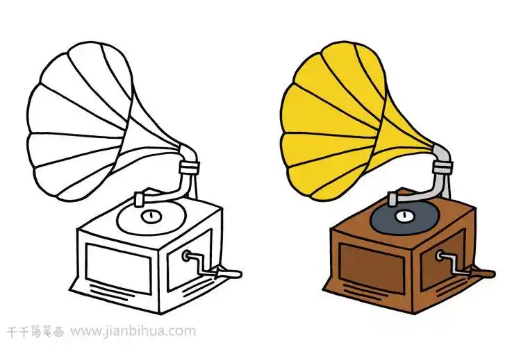 大号简笔画彩色