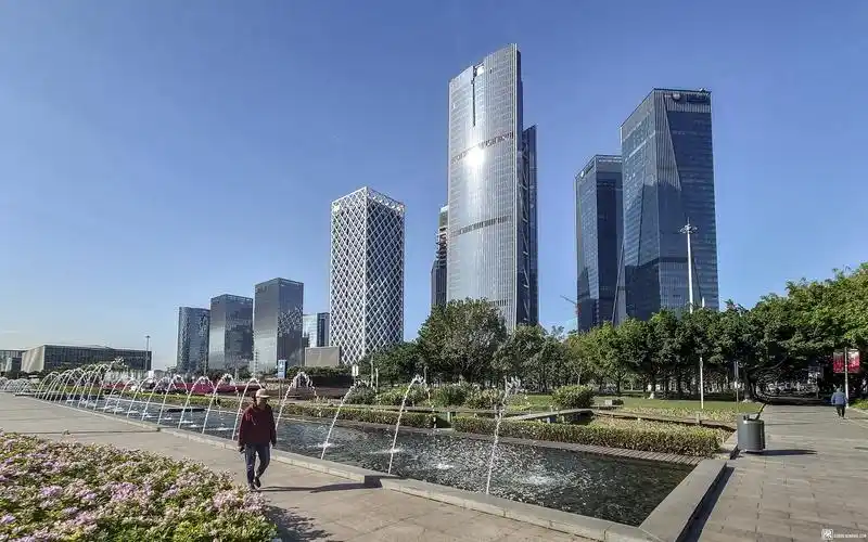 深圳宝安海滨广场喷泉 - 摄影沙龙 - 深圳论坛