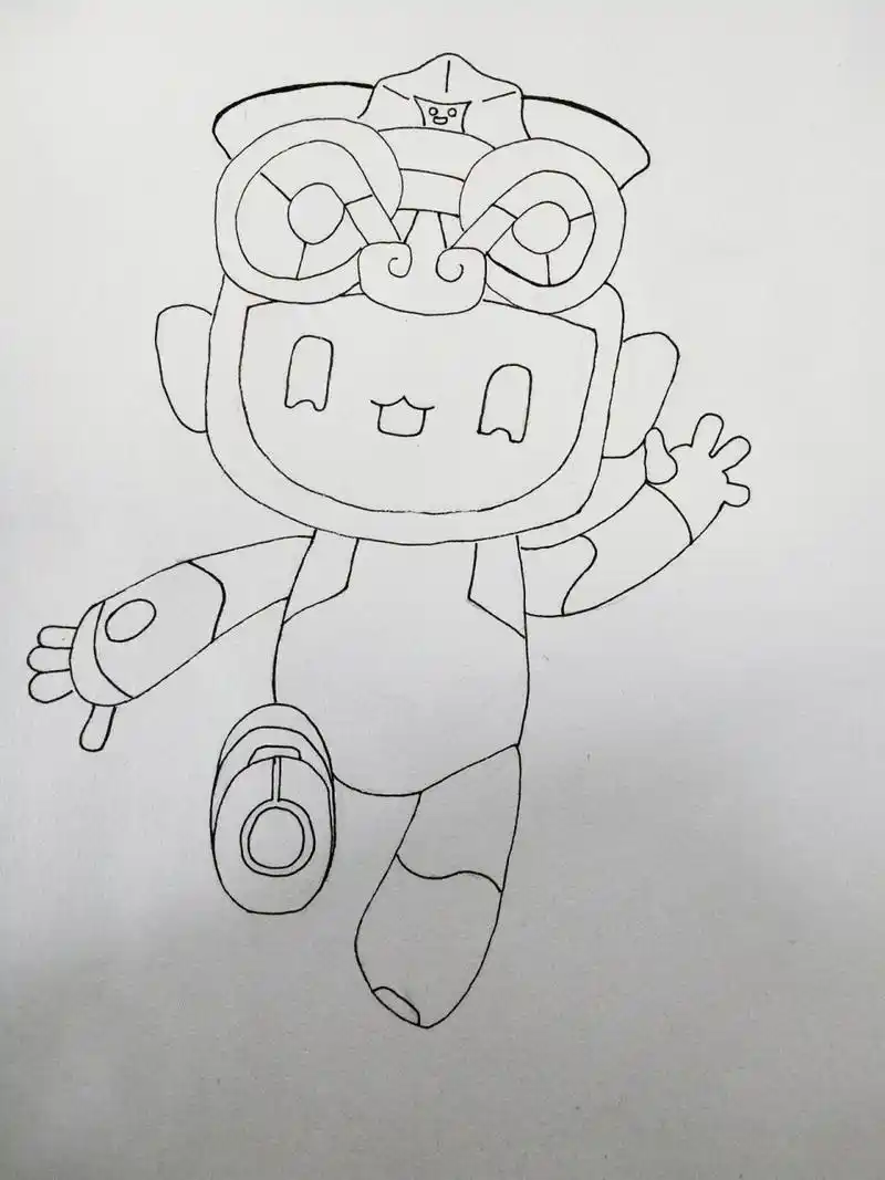 绘画|杭州亚运吉祥物—琮琮 2022杭州亚运会吉祥物之一, 代表世界遗产