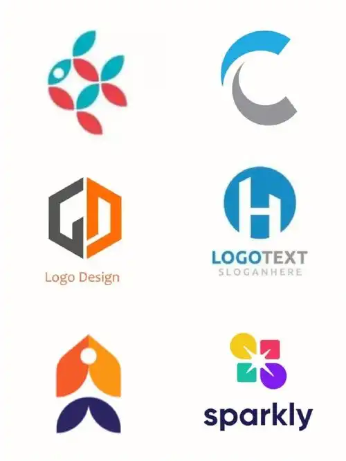 科技logo字母logo创意图形logo设计
