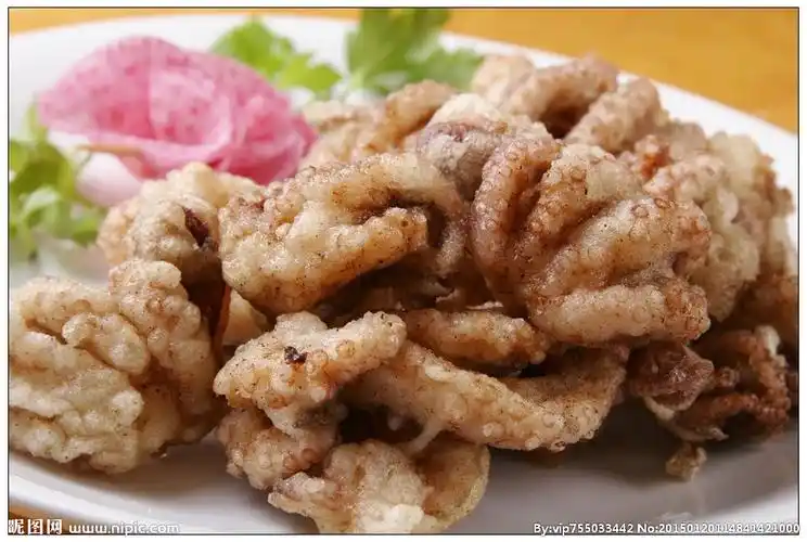 椒盐八爪鱼图片