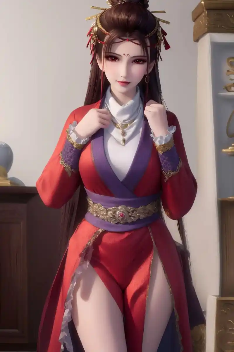 画江湖之不良人 #女帝 #ai绘画 - 抖音