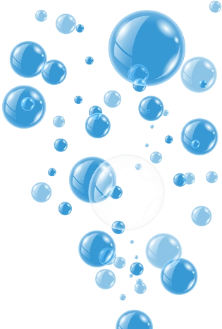 矢量蓝色泡泡