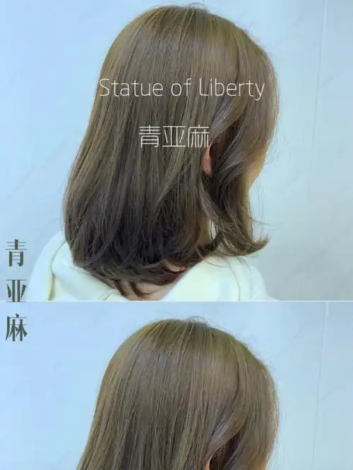 人类高质量女性–亚麻青色