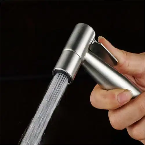 【304龙头】妇洗器喷头龙头304不锈钢马桶喷枪伴侣增压洁身阴洗屁股