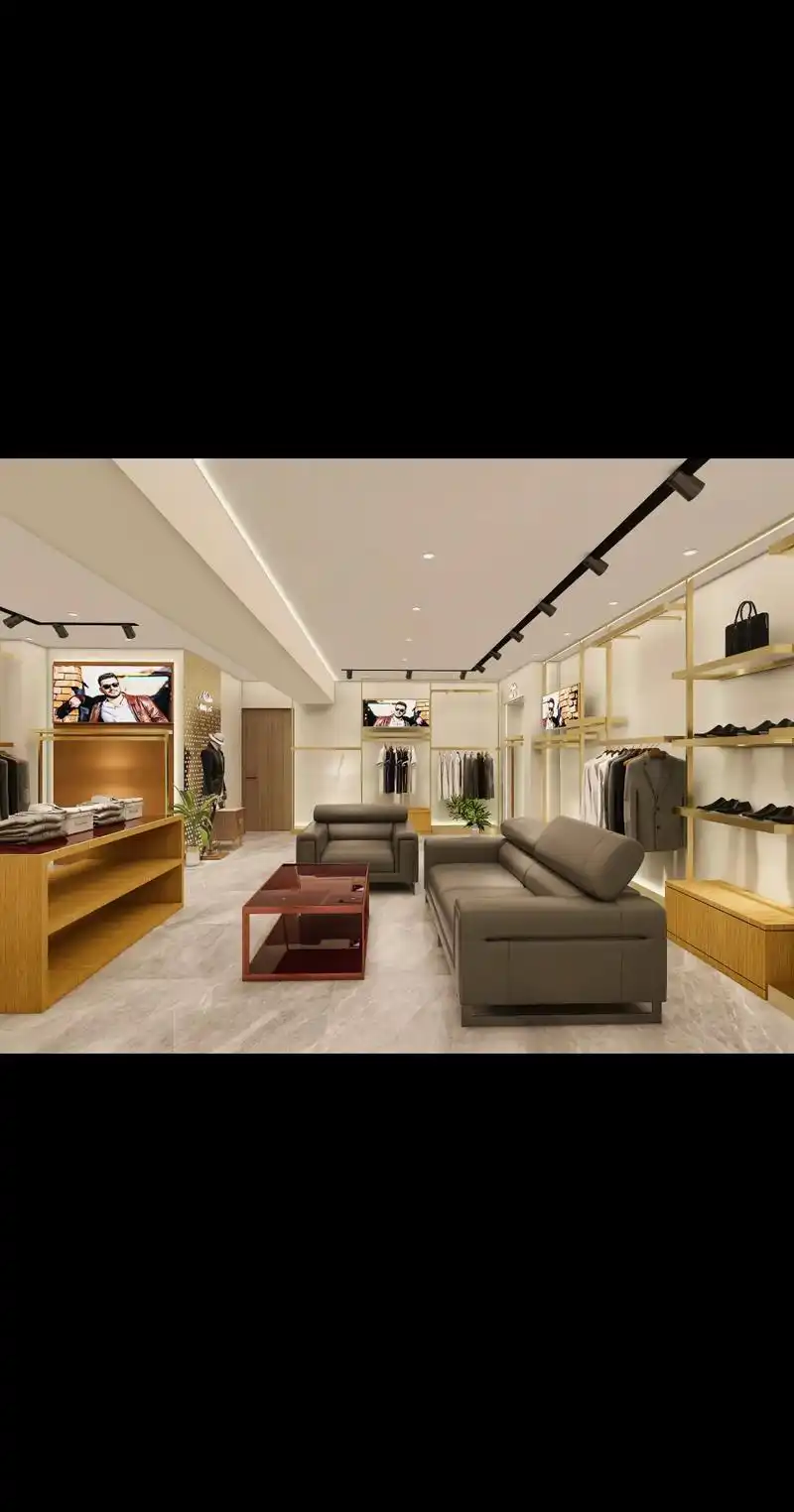 nadir男装店品牌店设计方案分享#服装店设计 #店面装修 - 抖音