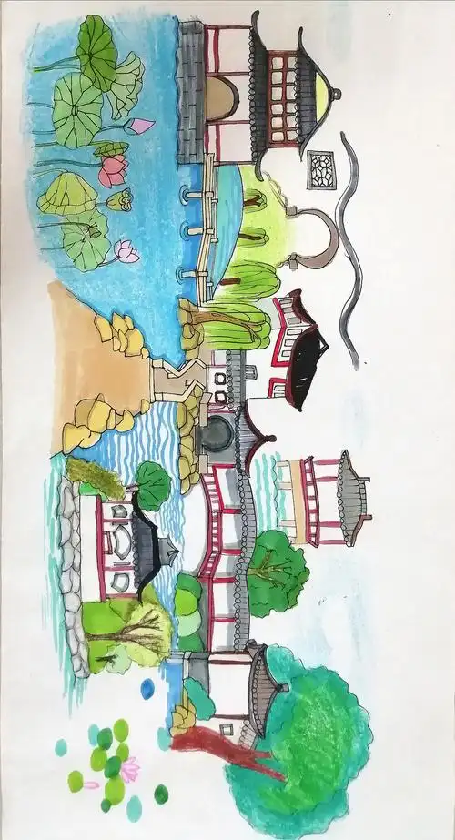 苏州园林|插画|商业插画|z218848991 - 原创作品 - 站酷 (zcool)