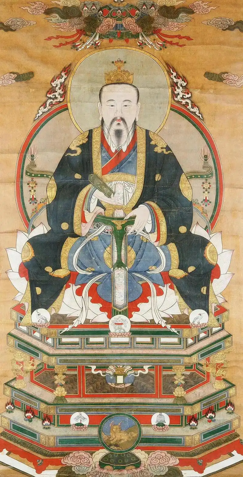 画像【玉清元始天尊】 #道系青年#东方美学#传统文化 - 抖音