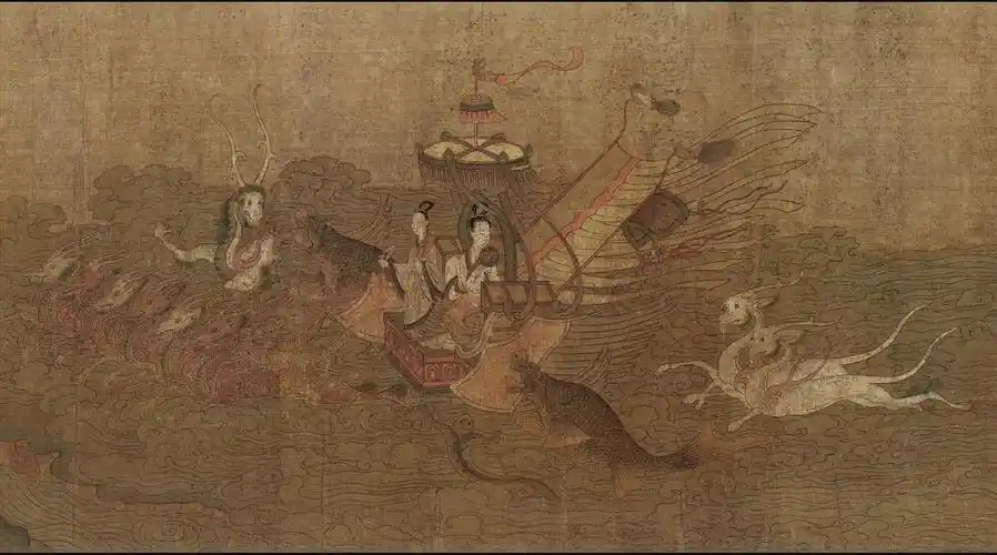 顾恺之长卷《洛神赋》局部