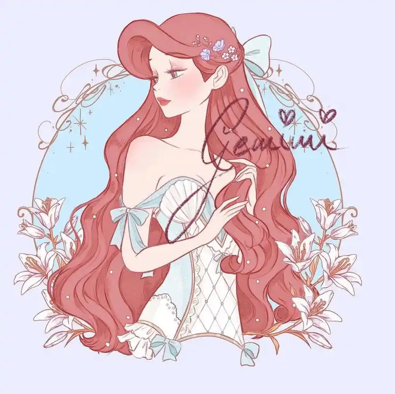 分享049969♀15迪士尼小美人鱼爱丽儿合集04 98who says