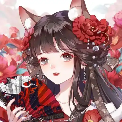 古风手绘动漫女生头像【441期】 - 知乎