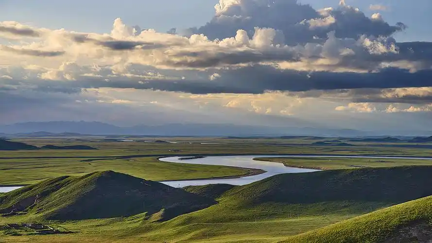 四川阿坝州九曲黄河第一湾