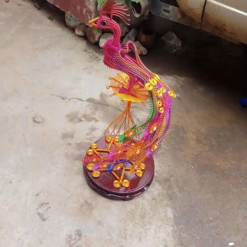 大师教你做铝线凤凰