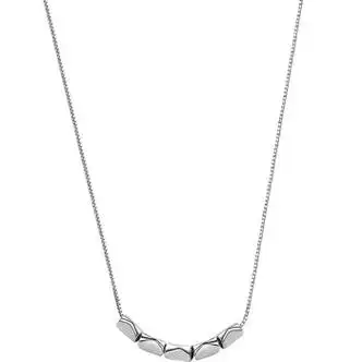 柚琳youling施华洛世奇工艺925项链女锁骨链转运珠豆豆小众设计感简约